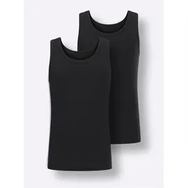 SCHIESSER UNCOVER by SCHIESSER Unterhemd in Schwarz L