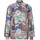 GOLDNER Leichte Printbluse mit Patchwork-Muster Braun 42