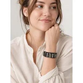 COLLEZIONE ALESSANDRO Crystal Armband schwarz onesize