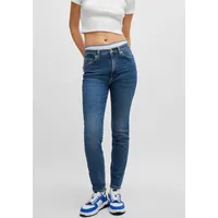 Hugo Blue Malu 10259234 Hochtaillierte Jeans Medium Blue 31