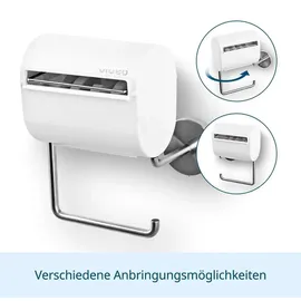 BIDEO bideo® (Toilettenpapierhalter, mit Befeuchtungsfunktion