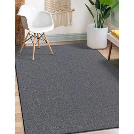 MERINOS Teppich Mix Art anthrazit B/H/L: ca. 160x15x230 cm - Anthrazit