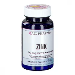 Zink 30 mg Gph Kapseln