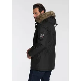 MAN'S WORLD Parka schwarz L