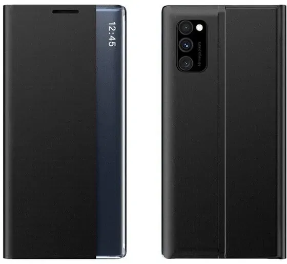 New Sleep Case Cover with a Flip Function for the Stand for Poco M4 Pro 5G Black