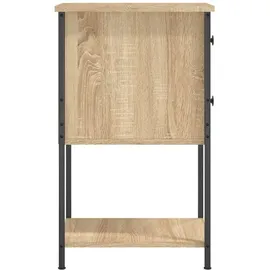 vidaXL Nachttisch Sonoma-Eiche 32x42x70 cm Holzwerkstoff
