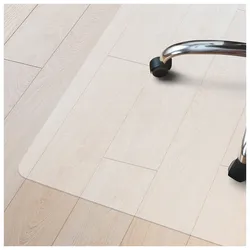 Karat Bodenschutzmatte   Für Hartböden   Aus recyceltem PET   Transparent
