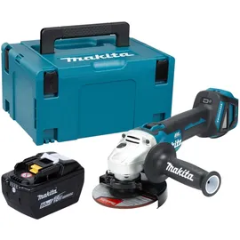 Makita DGA511Z inkl. 1 x 9,0 Ah + Makpac ohne Ladegerät