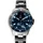 Withings ScanWatch Nova 42 mm blau, FKM-Armband mit Edelstahlschnalle silber