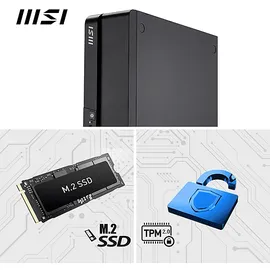 MSI PRO DP80 Mini-PC Intel Core i5 14400 2,5 GHz 16 GB RAM 512 GB SSD Windows 11 Home