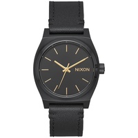 Nixon Damen Analog Quarz Uhr mit Leder Armband A1172-001-00