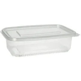 Papstar Verpackungsbecher mit Klappdeckeln 50 St. Transparent