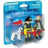 Playmobil Duo_Pack Feuerwehrmänner mit Dalmatiner