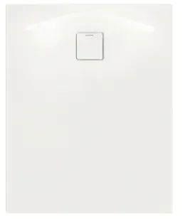Kaldewei ALUVIA Duschwanne 326111111001 Rutschhemmend, Ablaufloch Ø 90 mm, 100 x 90 x 20 cm, weiß