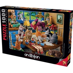 Anatolian 1114 puzzle 1000 pcs. Kittens in the Kitchen (1000 Teile)