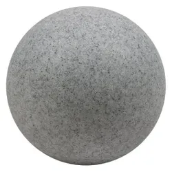 Leuchtkugel HEITRONIC MUNDAN 500mm für E27 Leuchtmittel IP44 - granit