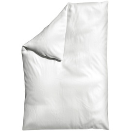 SCHLAFGUT Bettdeckenbezug Weiß, - 135-140x200 cm