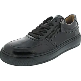 Gabor Damen sportlicher Schnürer in Schwarz, Größe 7.5 / Schwarz - 41