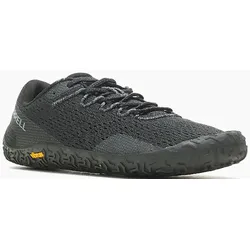 Barfußschuh MERRELL "VAPOR GLOVE 6", Gr. 45, grau (anthrazit), Textil, sportlich, Schuhe Barfußschuh, für Laufstrecken geeignet