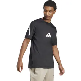 adidas Z.N.E. Kurzarm-T-Shirt Black / White XL