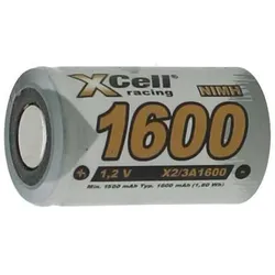 XCell 2/3 A Industriezelle NiMH 1,2V 1600mAh Hochstrom