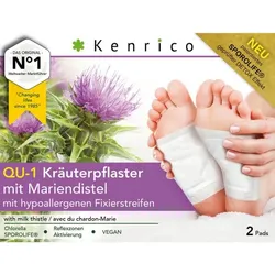 Kenrico QU-1 Kräuterpflaster mit Mariendistel (2St)