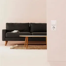 McPower Schalter und Steckdosen Set McPower Flair Megaset-Profi 100-teilig weiß Steckanschluss