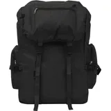 vidaXL Armeerucksack 65 L Schwarz