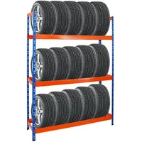 Proregal Reifenregal Tiger XL HxBxT 200 x 150 x 45 cm Freizeit, Heimwerken, Werkstatt, Schwerlastregale