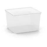 KIS Deckelbox C-Box Cube (34 x 40 x 25 cm, 27 l, Mit Deckel, Kunststoff)