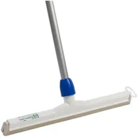 Hygiene Wasserschieber 55cm mit Stiel 140cm Weiß