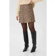 Culture Miniröcke Beige Animalprint 36