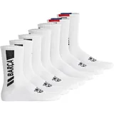 FC Barcelona Unisex Socken 7er Pack Weiß 43-46