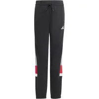 Adidas Seasonal Essentials TIBERIO 3 Stripes Fleece Pant, Black/White/Pure