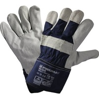 PROMAT  Handschuhe Weser Gr.10 blau Rindspaltleder EN 388 Kategorie II