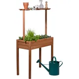 Dobar Florenz 80 x 40 x 145 cm Braun