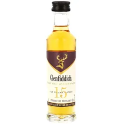 Glenfiddich Miniatur - 15 Jahre - Solera - Single Malt Scotch Whisky