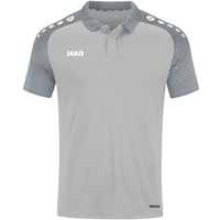 Jako Herren Polo Performance Soft Grey/Steingrau, XL