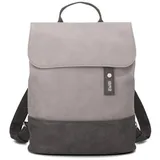 Zwei Rucksack / Backpack Jana JR13 Rucksäcke Grau Damen