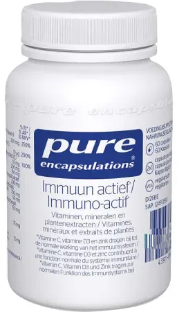 Pure Encapsulations Immun Actif Nährstoffkomplex Für Das Immunsystem 60 Kapseln