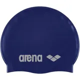 Arena Badekappe Classic Silicone denim-silver Einheitsgröße