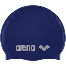 Arena Badekappe Classic Silicone denim-silver Einheitsgröße