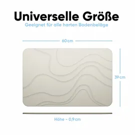 Björn&Schiller Duschvorleger Weiß 60 x 39 cm