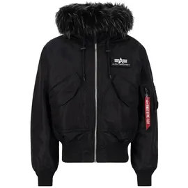 Alpha Industries 45/P Hooded Custom schwarz L