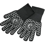 CHEF CUISINE Grillhandschuhe 32 cm Aramid schwarz