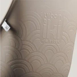 Urban Iki Gepäckträgerkindersitz Fahrrad mit Adapter beige schwarz abschließbar TaKe