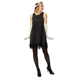 Kleid "20er Jahre", schwarz