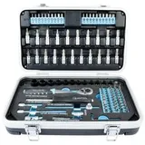 Brüder Mannesmann Werkzeuge Q25003 Bit-Set 116teilig 1/4 (6,3 mm)