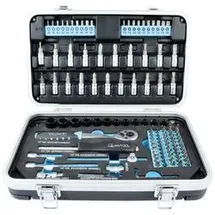 Brüder Mannesmann Werkzeuge Q25003 Bit-Set 116teilig 1/4 (6,3 mm)