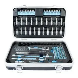Brüder Mannesmann Werkzeuge Q25003 Bit-Set 116teilig 1/4 (6,3 mm)